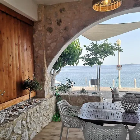 Relax Seaside House By Living In Blue Villa CCharaki Buitenkant foto